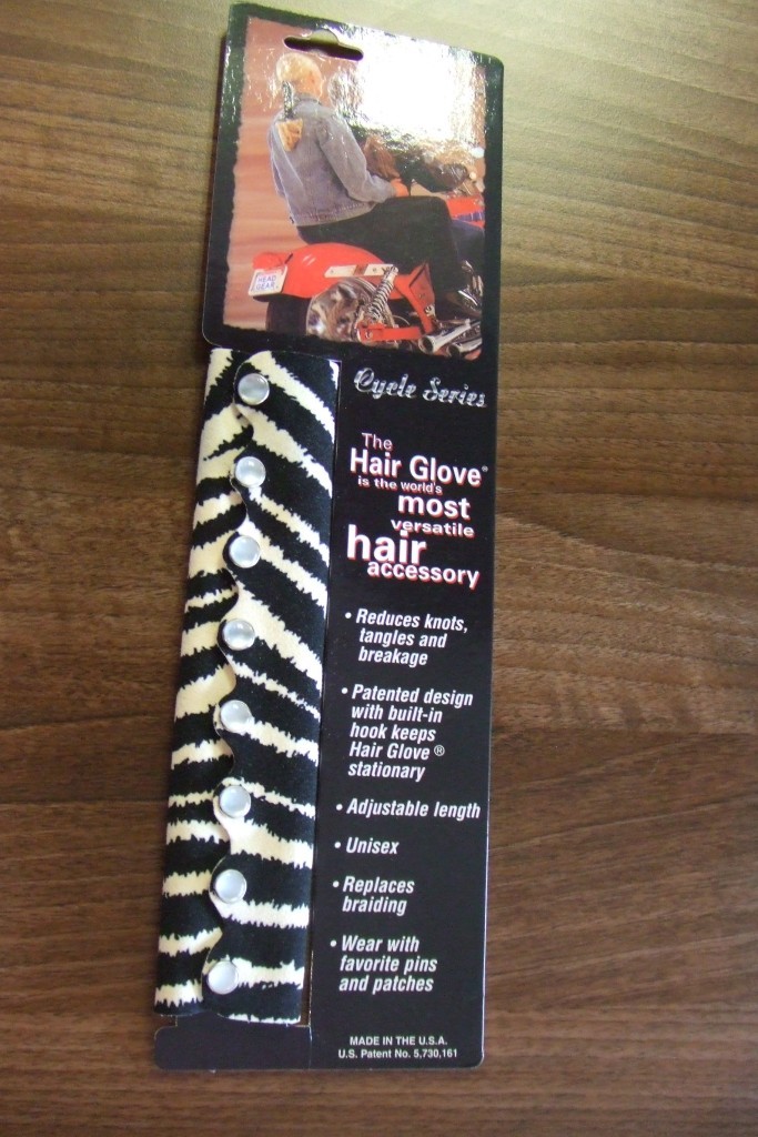 Suede Hairglove 8" - Zebra