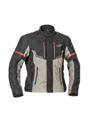 Lindstrands textile jacket Lomsen,  Black/light grey