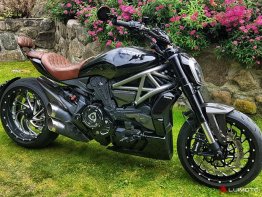Vintage Diamond Seat Covers for the DUCATI XDIAVEL 16-21