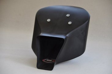 Airtube with oem fairing support mounted fits also on roadbikes with headlights